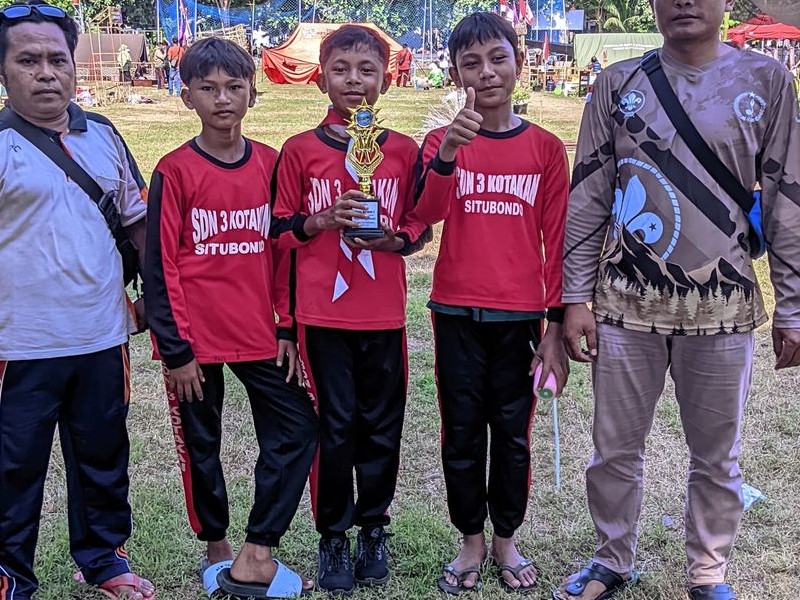 JUARA 2 DALAM KEGIATAN PRAMUKA